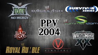 All WWE PPV Theme Songs of 2004 [upl. by Ranice337]