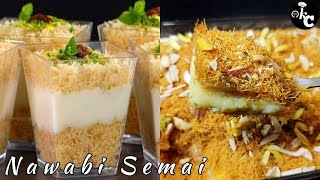 Nawabi Semai Recipe  Eid Special  Crispy amp Creamy Dessert [upl. by Maryanne243]