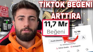 ŞİFRESİZ 1 DAKİKADA 1000 BEĞENİ KASMA  tiktok beğeni hilesi  tiktok beğeni arttırma [upl. by Yadrahc]