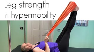 Leg Strength in Hypermobility  Hypermobility amp EDS Exercises with Jeannie Di Bon [upl. by Barber]