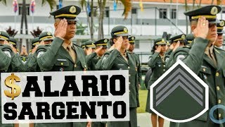 QUANTO GANHA UM SARGENTO Salários Militares [upl. by Mistrot495]