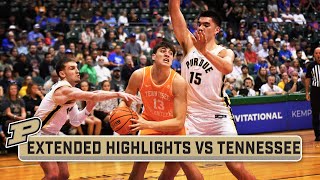 Tennessee vs Purdue  Extended Highlights  Big Ten Mens Basketball  Nov 21 2023 [upl. by Llezniuq]