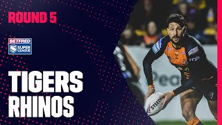 Highlights  Castleford Tigers v Leeds Rhinos Round 5 2023 Betfred Super League [upl. by Emmie]