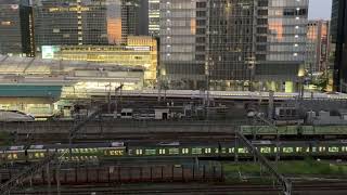 東海道新幹線 東京駅出発 [upl. by Aihsemat]