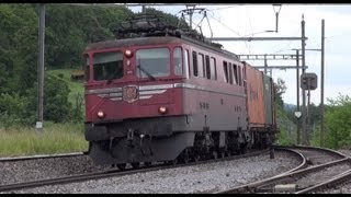 Ae 66 11419 am BözbergZugtrainfarttrain [upl. by Lhadnek472]