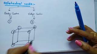 Trick to find Tetrahedral Voids amp Octahedral Voids [upl. by Oidgime309]