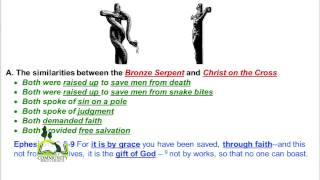 The similarities between the Bronze Serpent and Christ on the Cross [upl. by Okihcas]