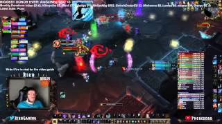 Nihilum vs Mythic Kromog BRF  Arcane Mage PoV [upl. by Ainitsirhc]