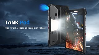 TANK Pad – The First 5G Rugged Projector Tablet [upl. by Prendergast]