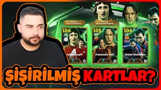 106 CRUYFF amp 105 TOTTI amp 104 STOICHKOV TOP AÇILIMI ŞİŞİRİLMİŞ KARTLAR eFootball Mobile 2025 [upl. by Ramoj188]