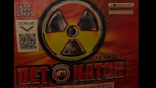 DETONATOR by DOMINATOR FIREWORKS [upl. by Shererd46]