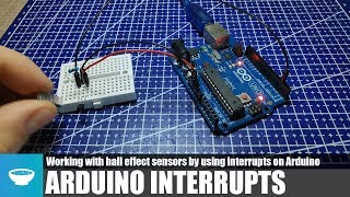 Arduino hall effect sensor with interrupts [upl. by Cloots526]