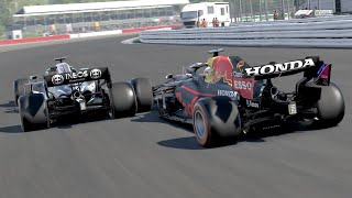 Silverstone Crash BUT The Roles Are REVERSED  F1 2021 [upl. by Aelahs]