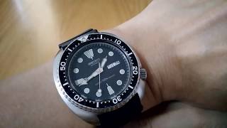 Seiko 6309 7040 Diver  one minute wristwatch [upl. by Renrew360]