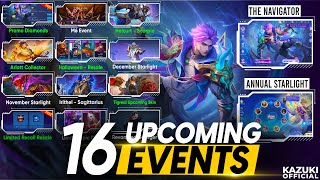 ALL 16 UPCOMING EVENTS AND SKINS RELEASE DATES  PROMO DIAMONDS  NOLAN 1111  M6 EVENT [upl. by Tsai]