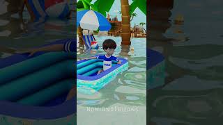 Why Won’t the Water Stay 🤔🌊🛁funny shorts [upl. by Inavoig515]