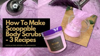 How to make Body Scrub  For Beginners [upl. by Kosiur903]