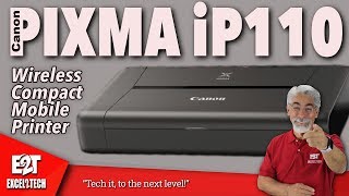 The Wireless Compact Mobile Printer Canon’s PIXMA iP110 It Just Works [upl. by Lionello]