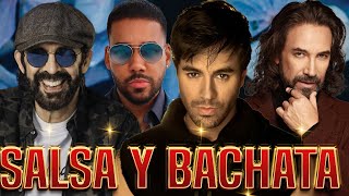 MIX SALSA Y BACHATA  Marc Anthony Enrique Iglesias Romeo Santos Marco Antonio Juan Luis Guerra [upl. by Grani]