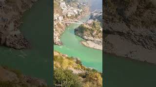 Ganga Devprayag  Bhagirathi aur Alaknanda Sangam [upl. by Ihsakat846]