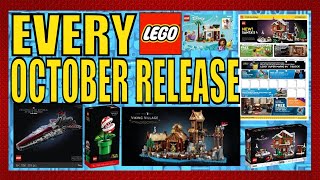 EVERY LEGO Set RELEASING OCTOBER  PROMO CALENDAR [upl. by Eyla667]