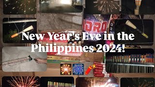 NEW YEARS EVE IN THE PHILIPPINES 2024 [upl. by Heins552]