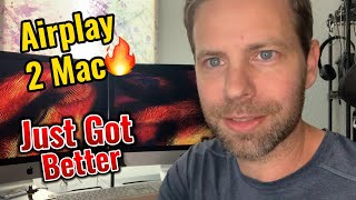 Airplay 2 Mac Just Got Better any year iMacs can now be used as a wireless display thanks 2 OCLP [upl. by Tamsky893]