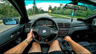 BMW E46 325ci Cabrio 192 HP M Paket  POV Test Drive [upl. by Alard667]