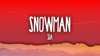 Sia  Snowman [upl. by Eille]