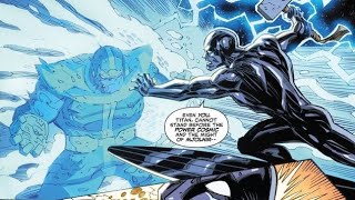 Thanos Vs Silver Surfer  Silver Surfer Rebirth 12  Comic Animations  Read Comics [upl. by Aizahs]