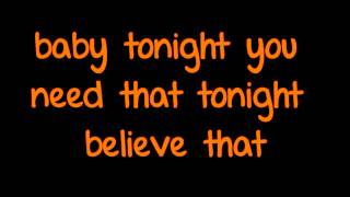 John Legend ft Ludacris  Tonight Best You Ever Had Lyrics Full Song HD [upl. by Oesile]