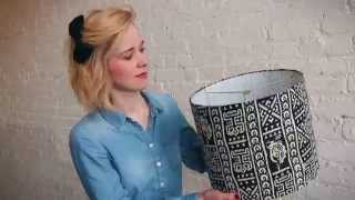 Make a custom drum lampshade in less than an hour Make it easy with a DIY Lampshade Kit [upl. by Lisbeth]