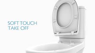 Bemis Click amp Clean® Classic  Cleaning your toilet has never been easier [upl. by Santoro19]