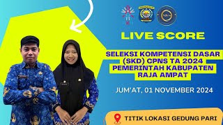 SELEKSI KOMPTENSI DASAR CPNS TA 2024 PEMERINTAH KABUPATEN RAJA AMPAT [upl. by Sisto]