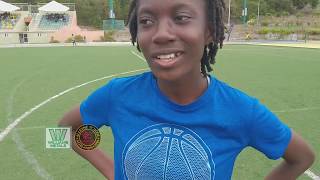 Alleyne School Barbados  Athletic Championships  Girls U15 Relay [upl. by Enelyw]