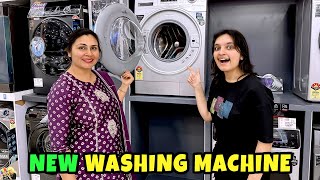 NEW WASHING MACHINE  Family life vlog  Aayu and Pihu Show [upl. by Hinckley]