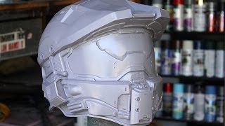 Slush casting a MASTER CHIEF helmet [upl. by Bartolomeo]