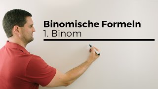 Binomische Formeln 1 Binom Hilfe in Mathe einfach erklärt  Mathe by Daniel Jung [upl. by Shore]