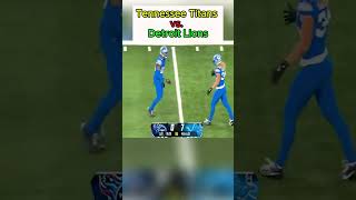 titans vs lionsnflfootball creatorsearchinsights tiktokfootball viraltok [upl. by Montagna]