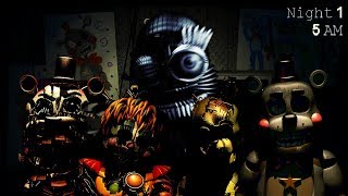 FNAF 6 SURVIVAL MODE  Full Playthrough Classic Mechanics [upl. by Godart]