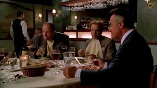 Tony Paulie And Johnny Sack At The Dinner  The Sopranos HD [upl. by Faber846]