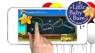 Nursery Rhymes App from LittleBabyBum for iOSAndroid PhonesTablets [upl. by Atinnek]