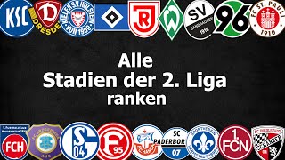 Ich ranke alle Stadien der 2 Bundesliga CommunityWunsch [upl. by Else]