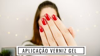 Como aplicar Verniz Gel  Débora Esteves [upl. by Rochemont153]