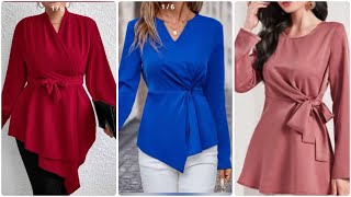 Geniales Blusas 👚 Blusas Elegantes para Fiestas  Blusas para Mujer [upl. by Attenauq]