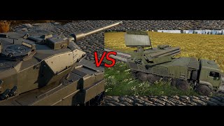 Leopard 2A6 vs Pantsir S1 [upl. by Trout]