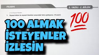 10Sınıf Felsefe 2Dönem 2Yazılı [upl. by Eivol72]