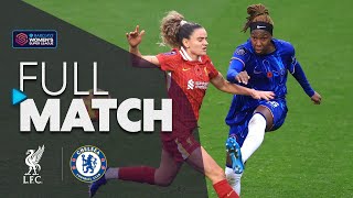 Full Match Liverpool v Chelsea  Barclays WSL 202425 [upl. by Rozalie]