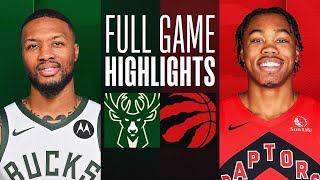 BUCKS at RAPTORS  FULL GAME HIGHLIGHTS  November 1 2023 [upl. by Germayne119]