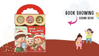 Cocomelon  Christmas Song Deck the Halls  Read aloud [upl. by Jasisa]